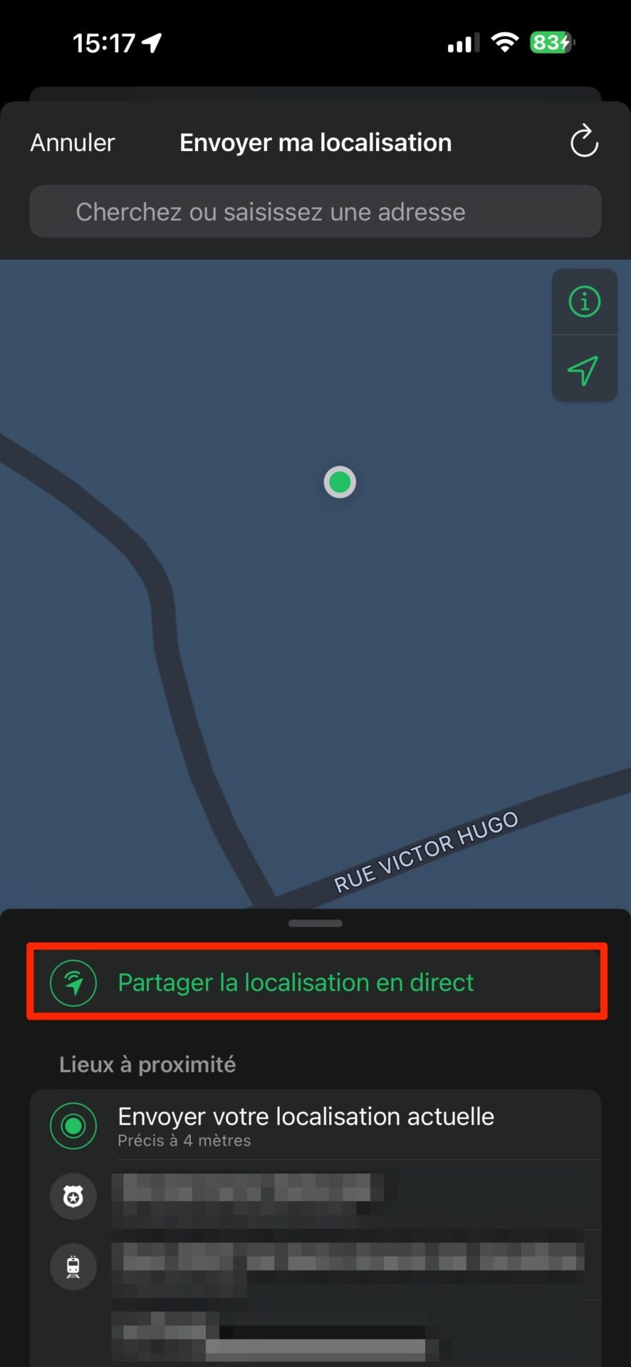 Whatsapp Partager Localisation En Direct 2