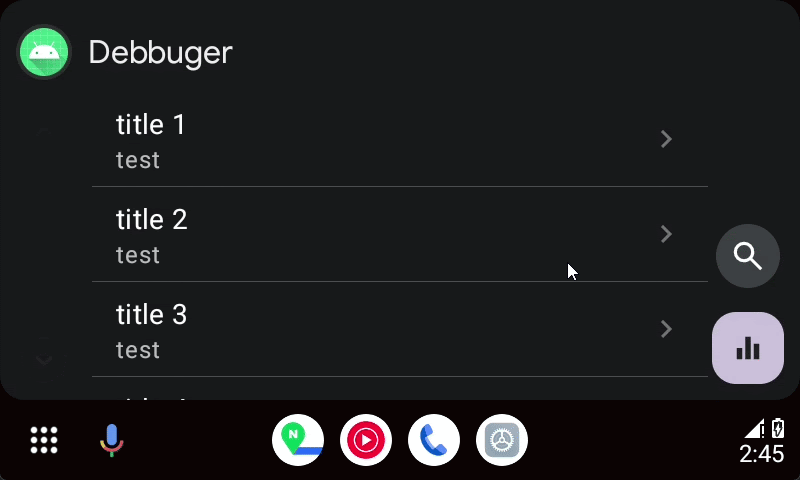Android Auto Probleme Defilement Scrolling