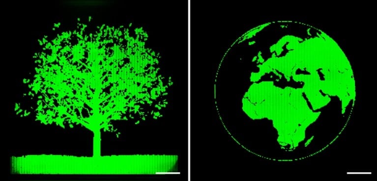 écran Led Microscopique