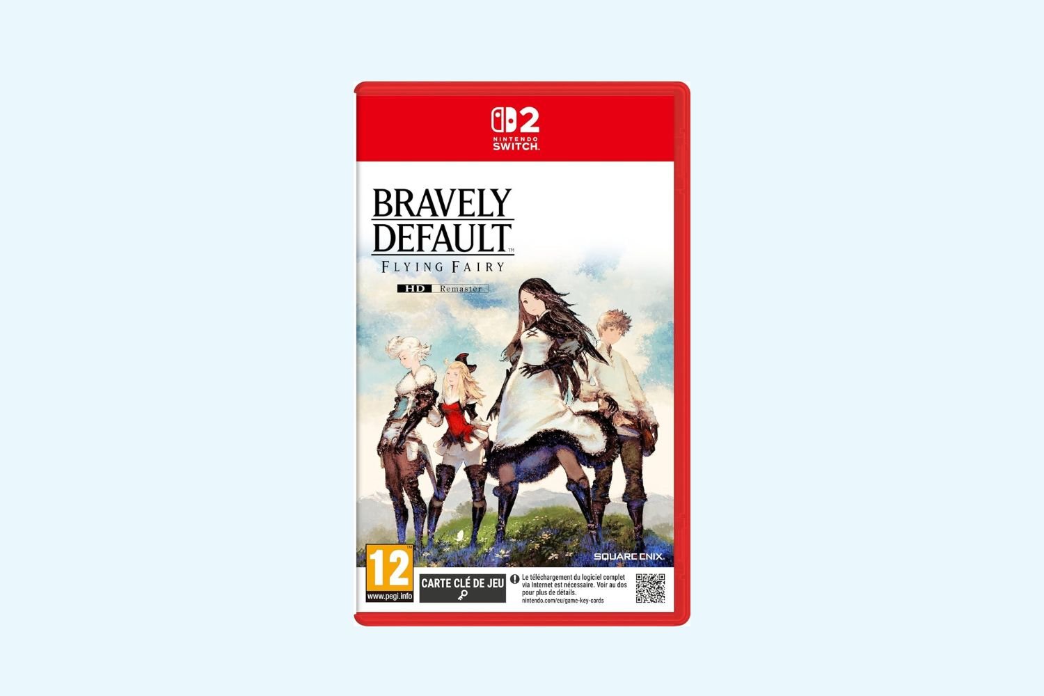 Bravely Default Carte Clé De Jeu