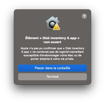 Disk Inventory X Effacer Données Système Macos 1