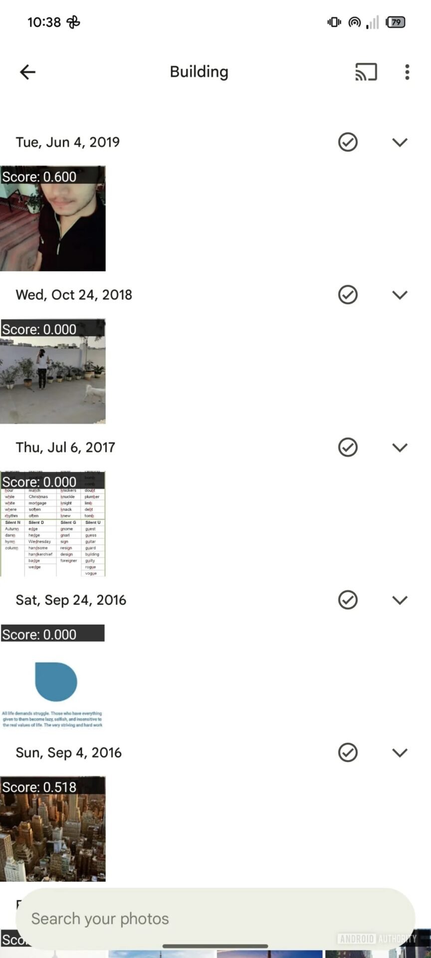 Google Photos Nouvelle Barre Recherche Fixe