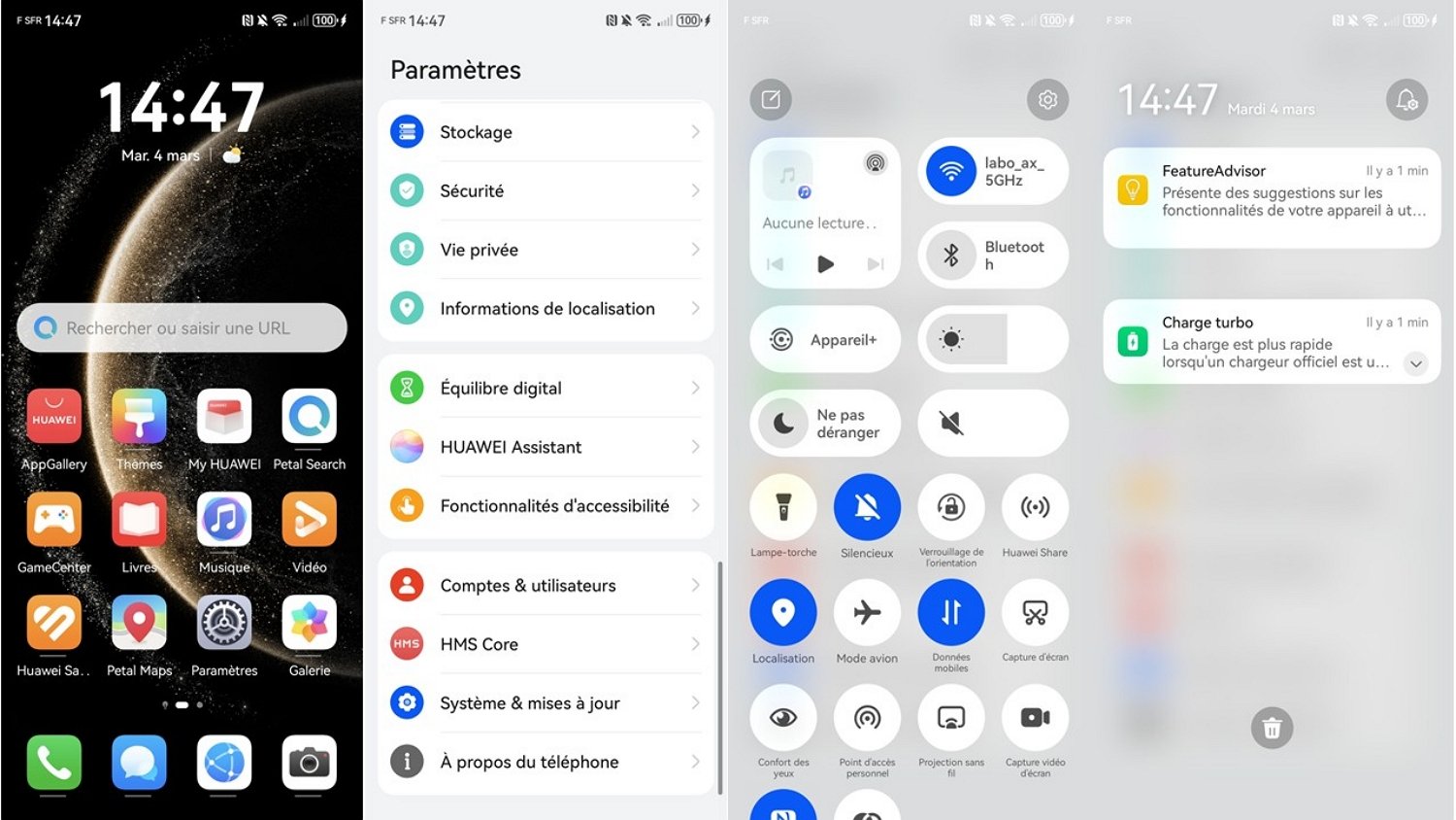 Huawei Mate X6 Interface