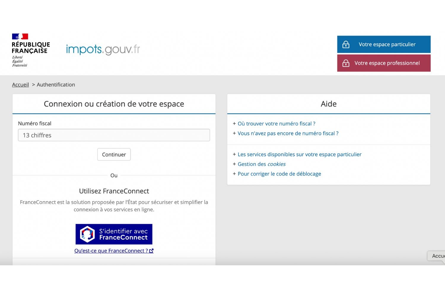 Impots.gouv