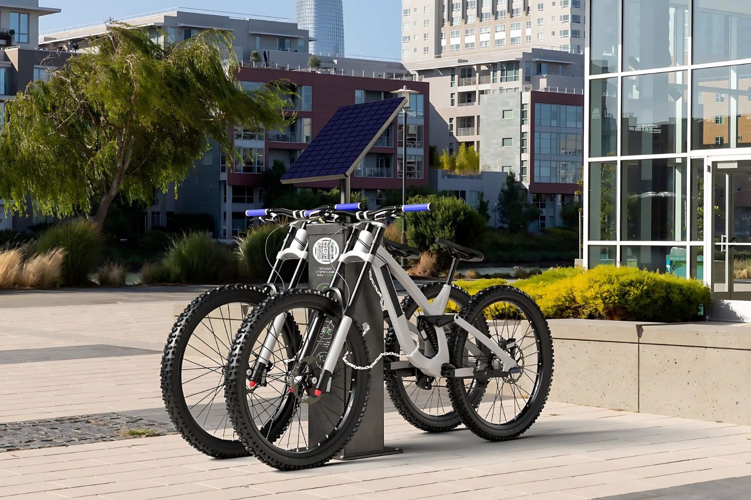 V Lock Systeme Borne Velo