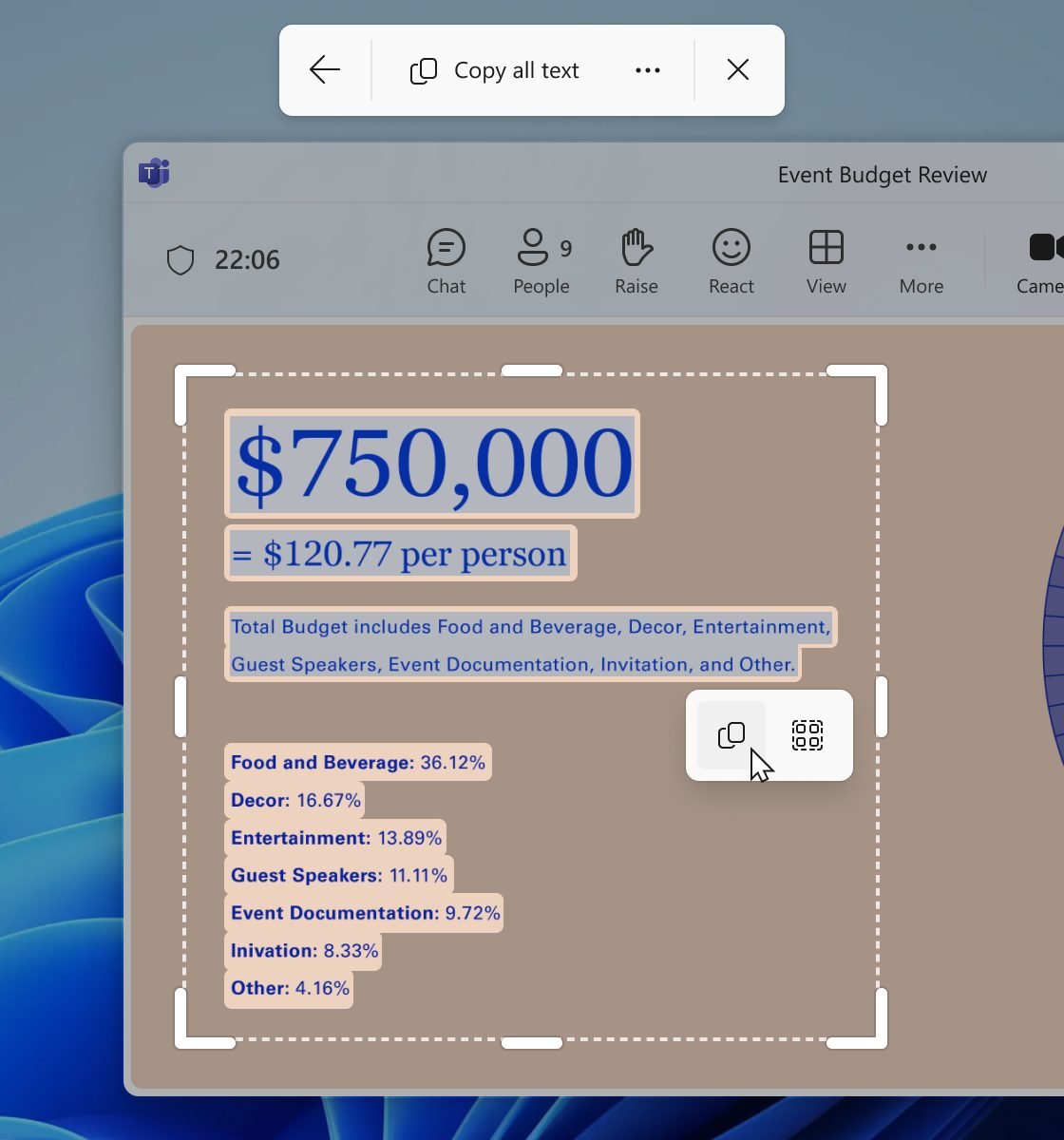 Windows 11 Outil Capture D'écran Extracteur De Texte 2