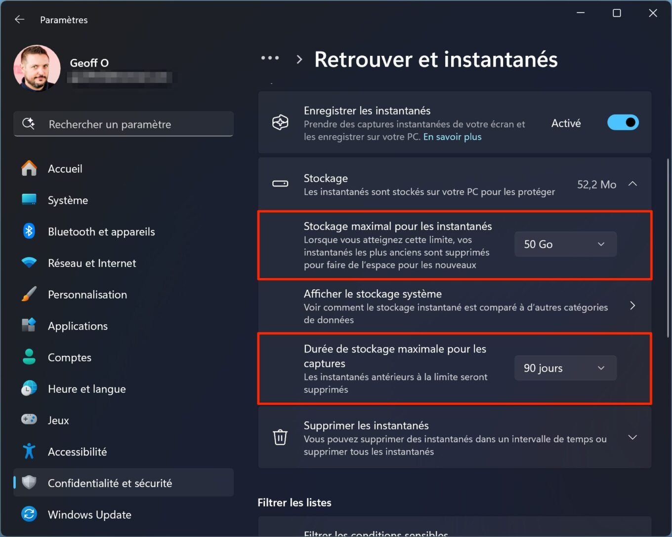Windows 11 Recall Retrouver 16
