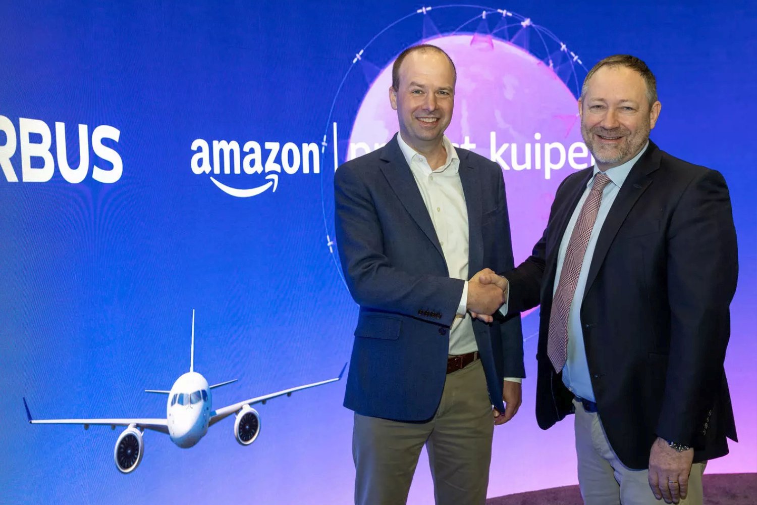 Airbus Kuiper Internet Satellite Avion