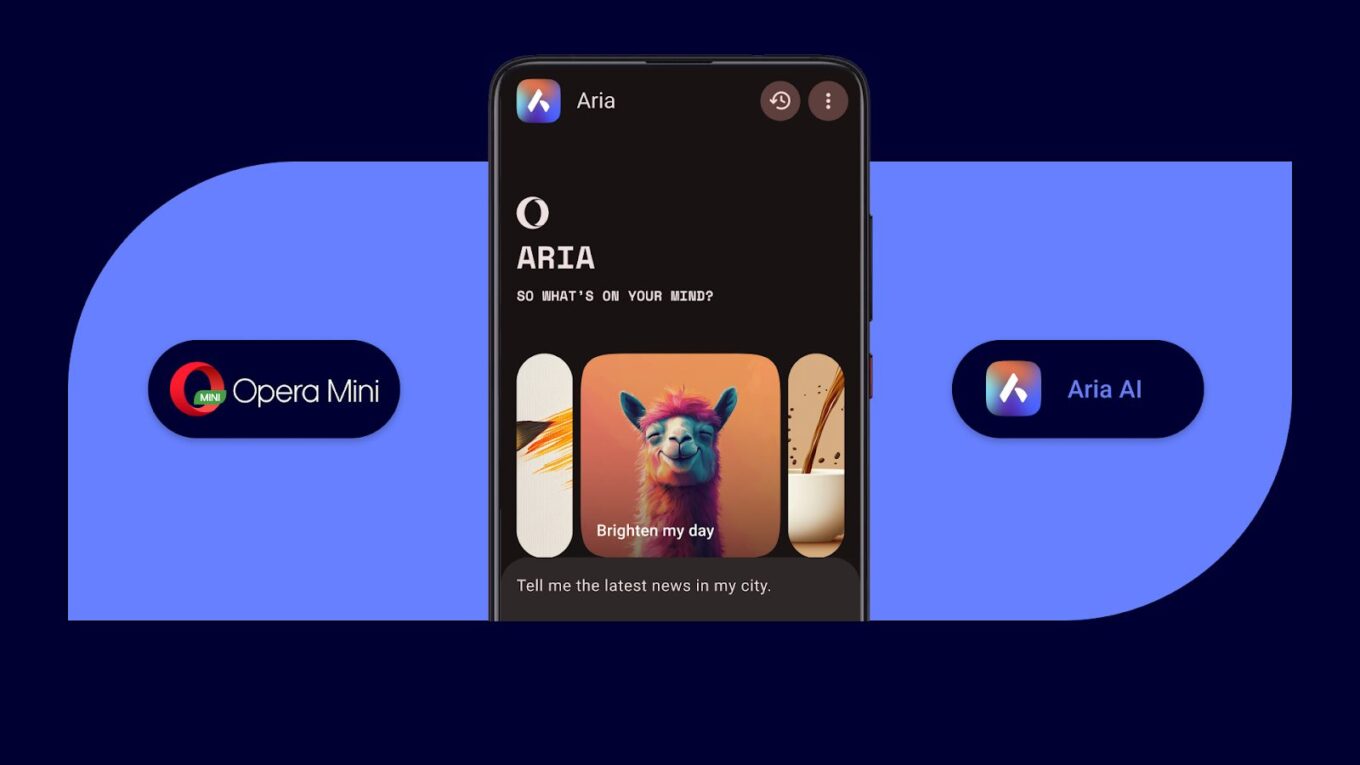 Aria Ai Opera Mini