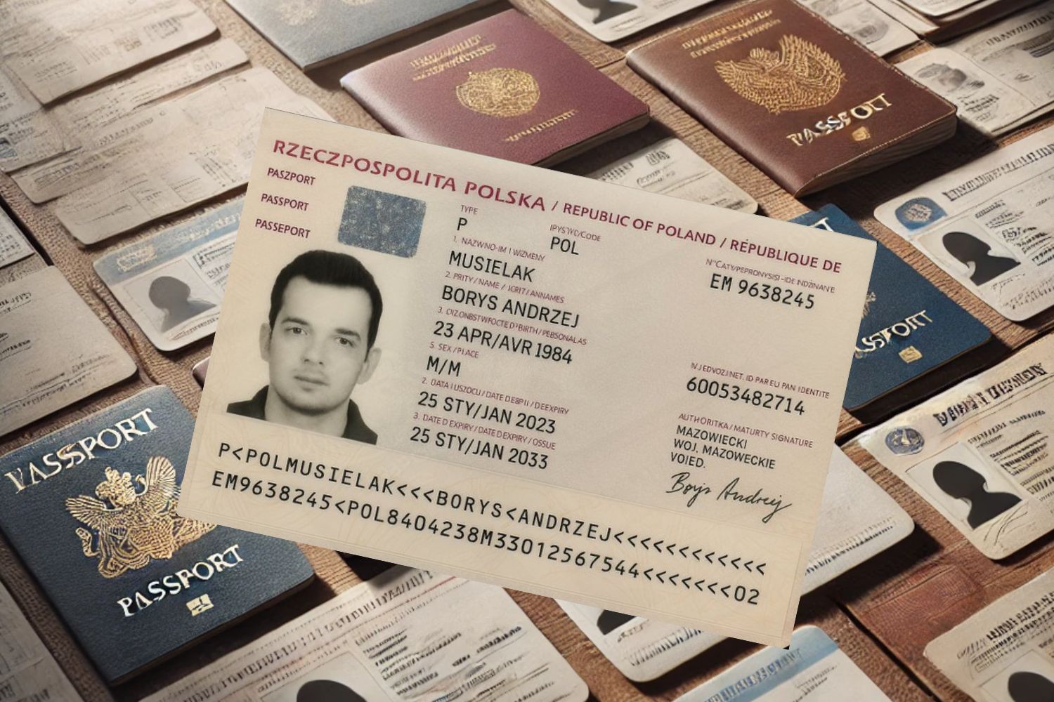 Chatgpt Faux Passeport