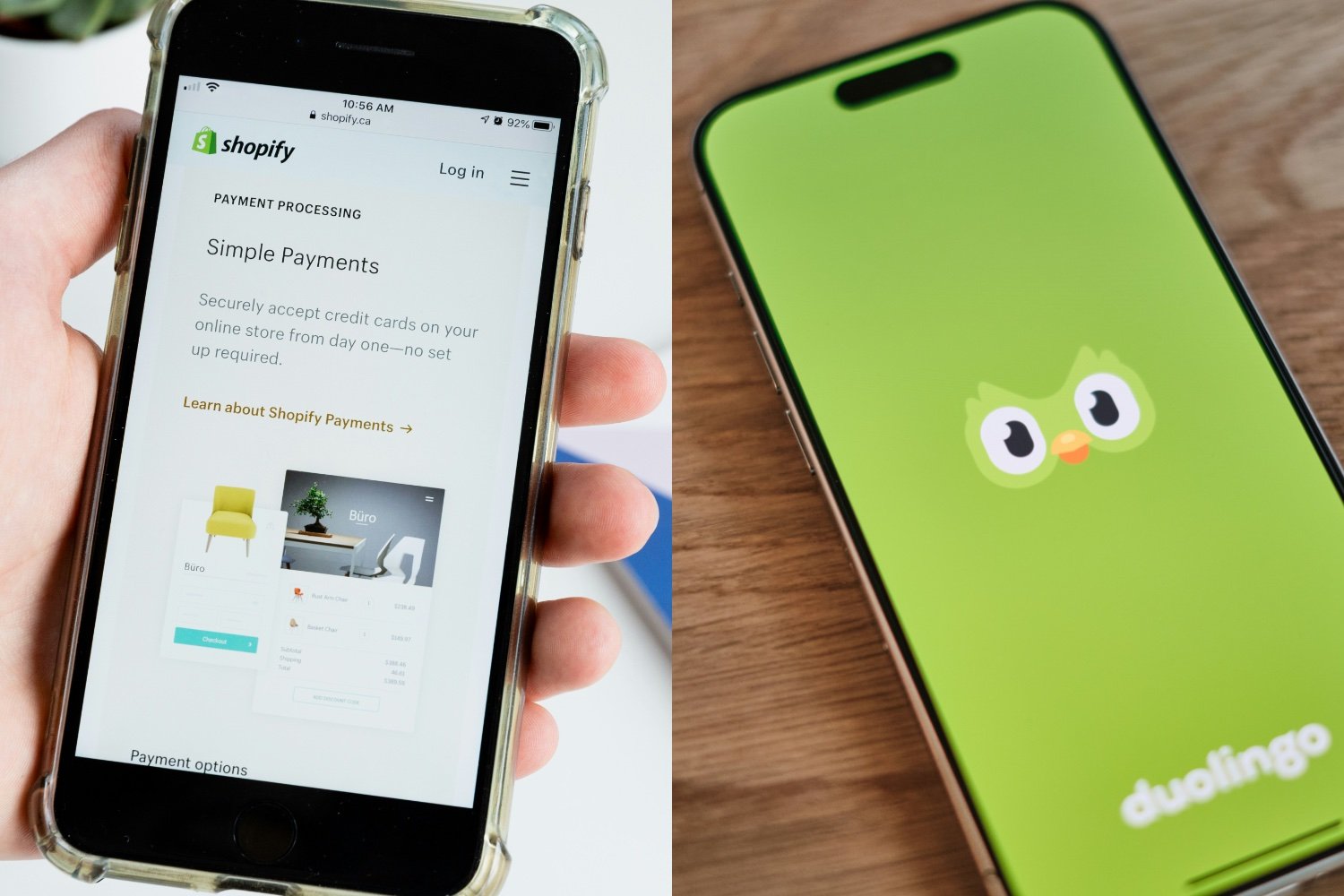 Duolingo Shopify