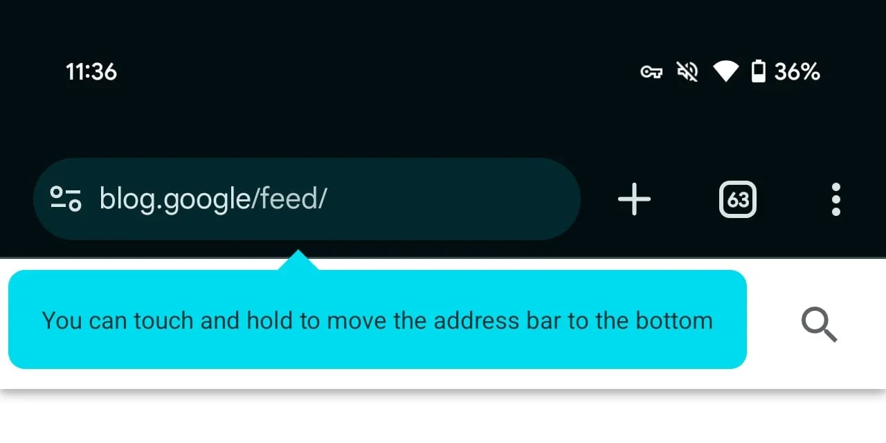 Google Chrome Android Barre Adresse En Bas