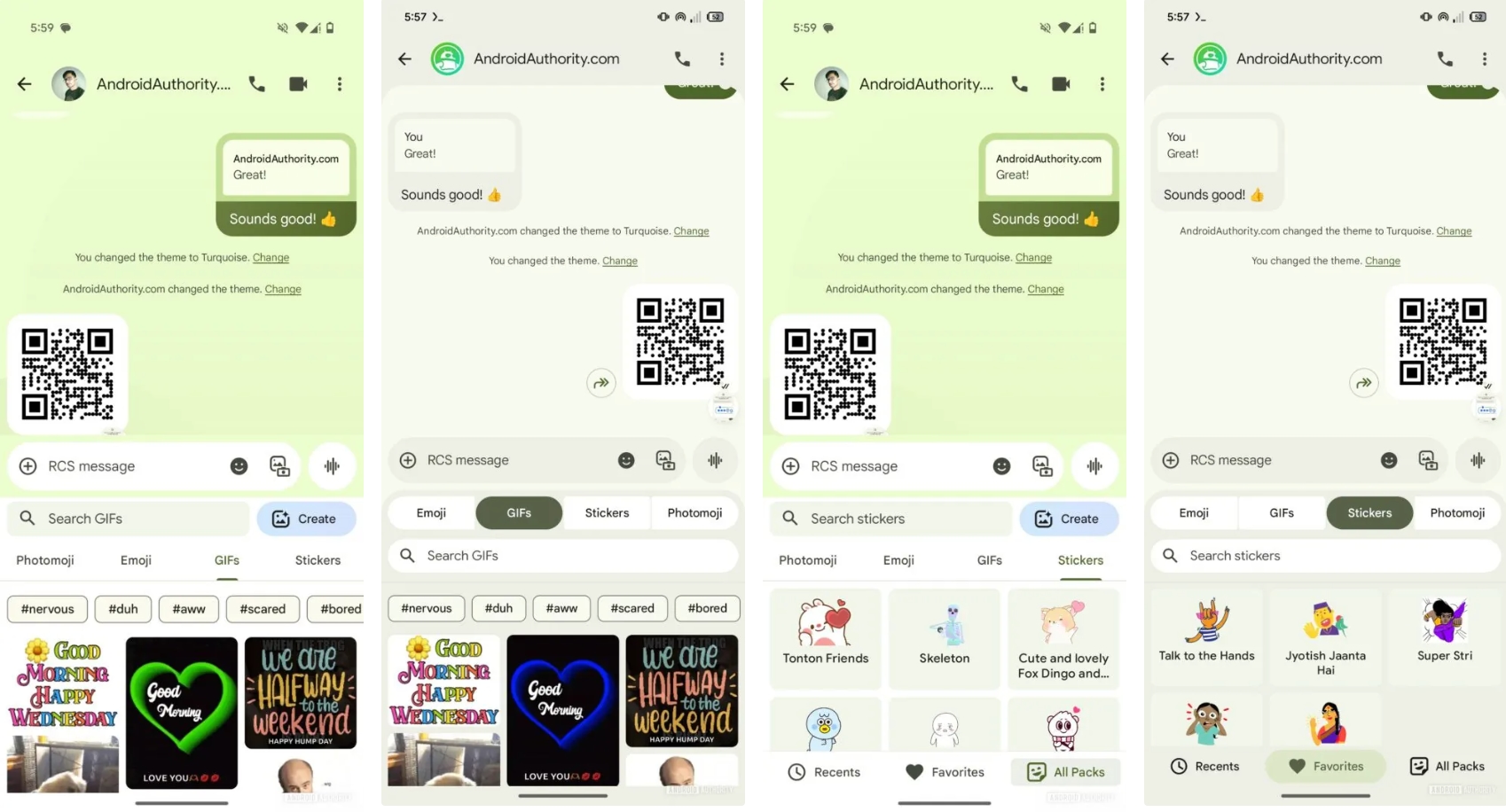 Google Messages Interface Actuelle Future
