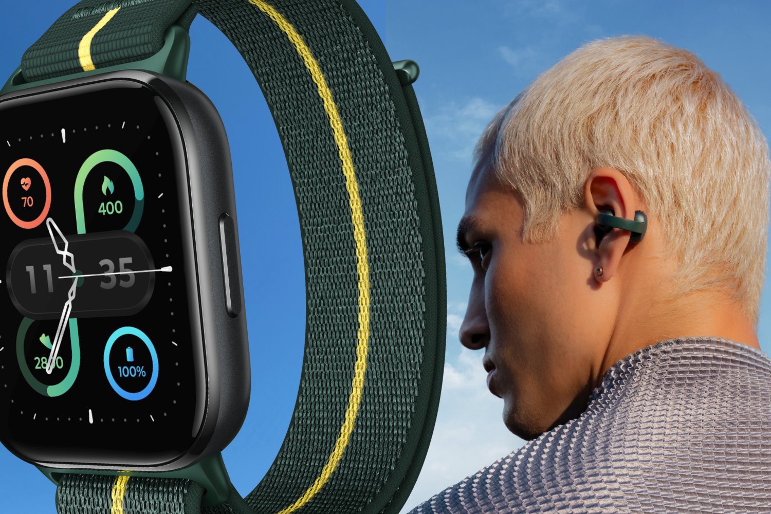Motorola Moto Watch Fit Buds Loop