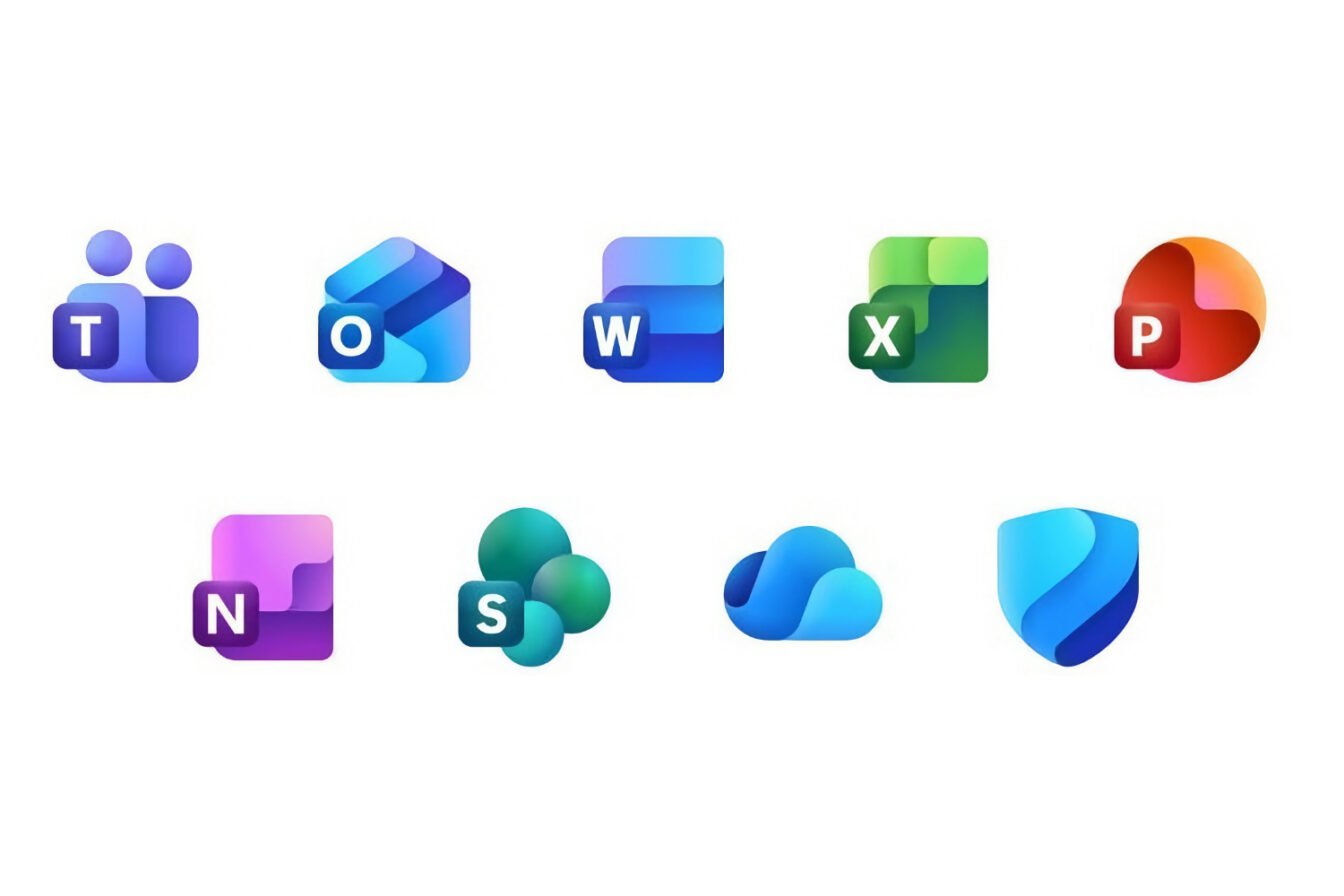 Nouvelles Icônes Microsoft Office 365