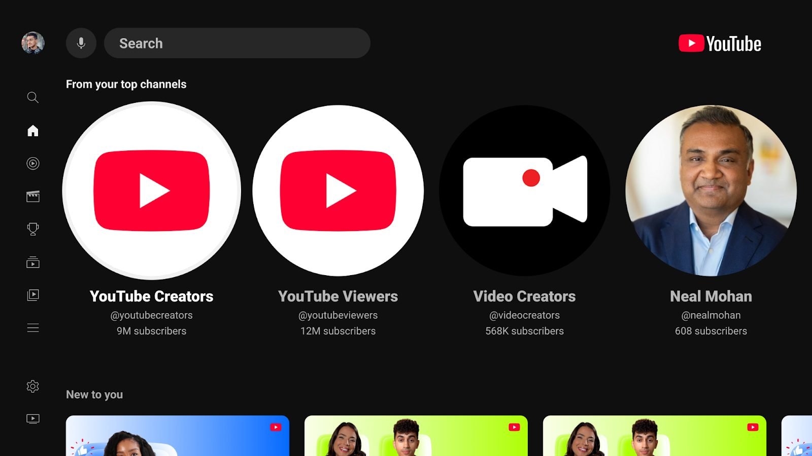 Youtube Tv Nouvelle Interface