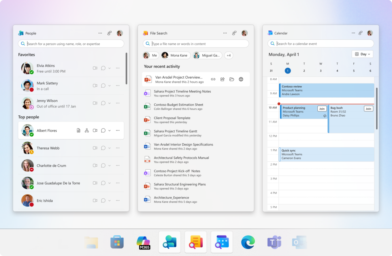 Microsoft 365 Applications Compagnons
