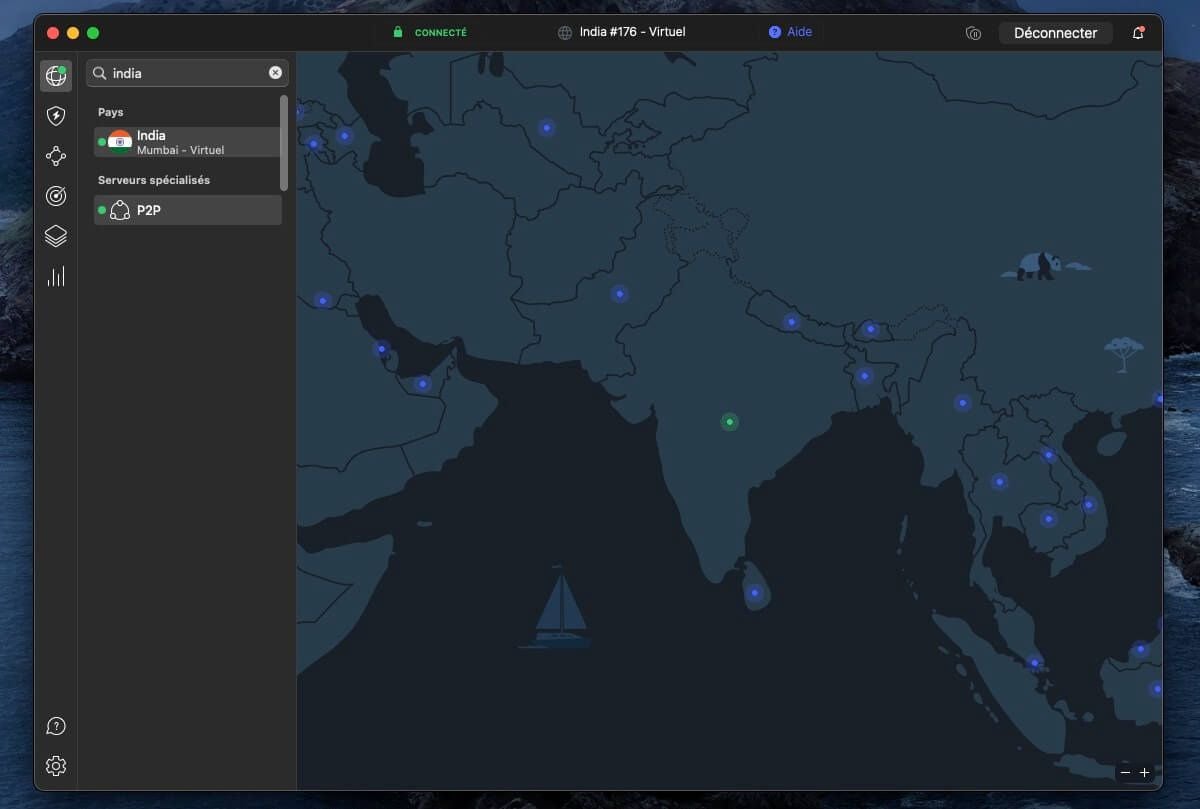 Nordvpn Connecté En Inde