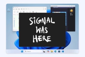 Signal Was Here Windows 11