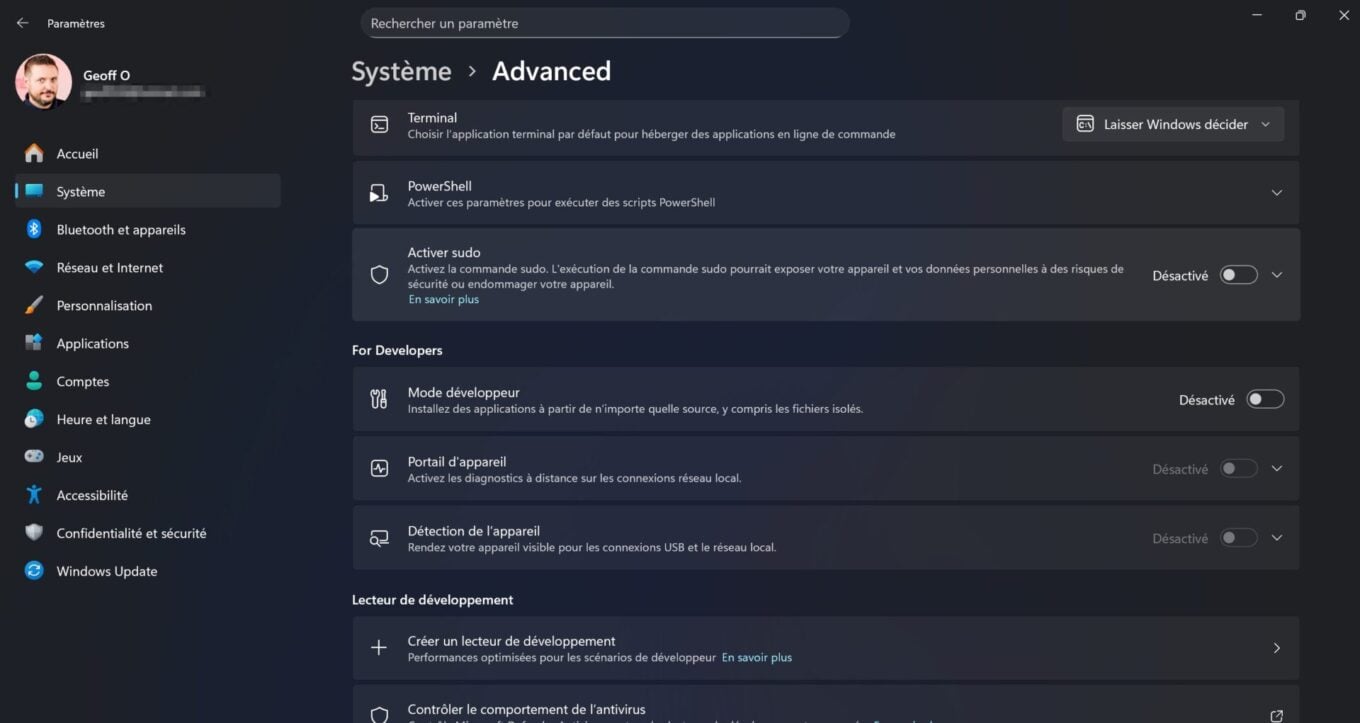 Windows 11 Menu Avancé 3