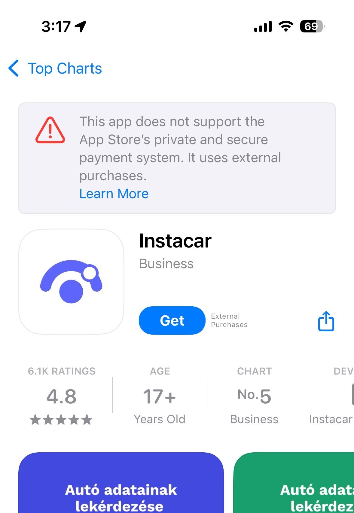 App Store Alerte Achat Apple