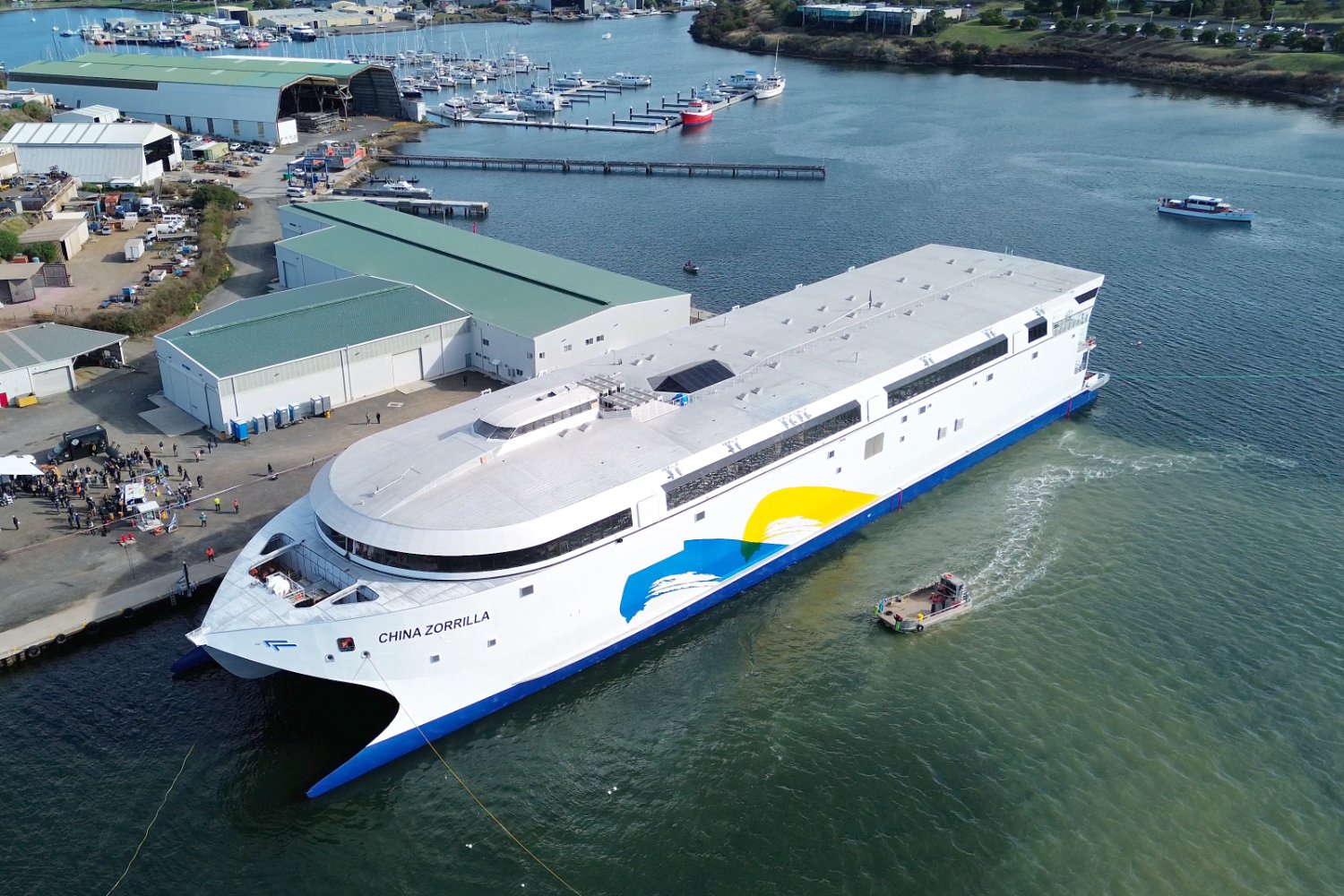 China Zorrilla Incat Navire Electrique