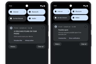 Chrome Android Scam
