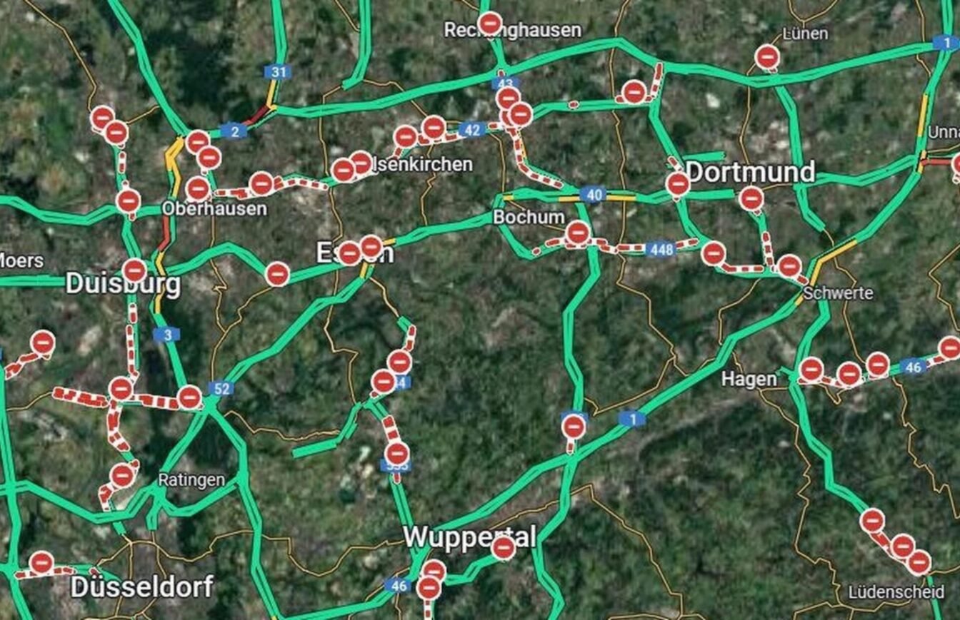 Google Maps Allemagne