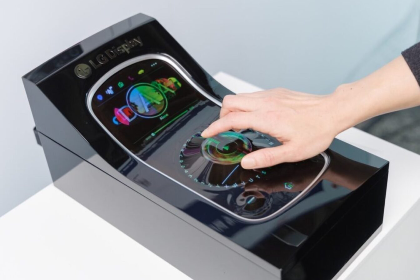 Lg écran Stretchable