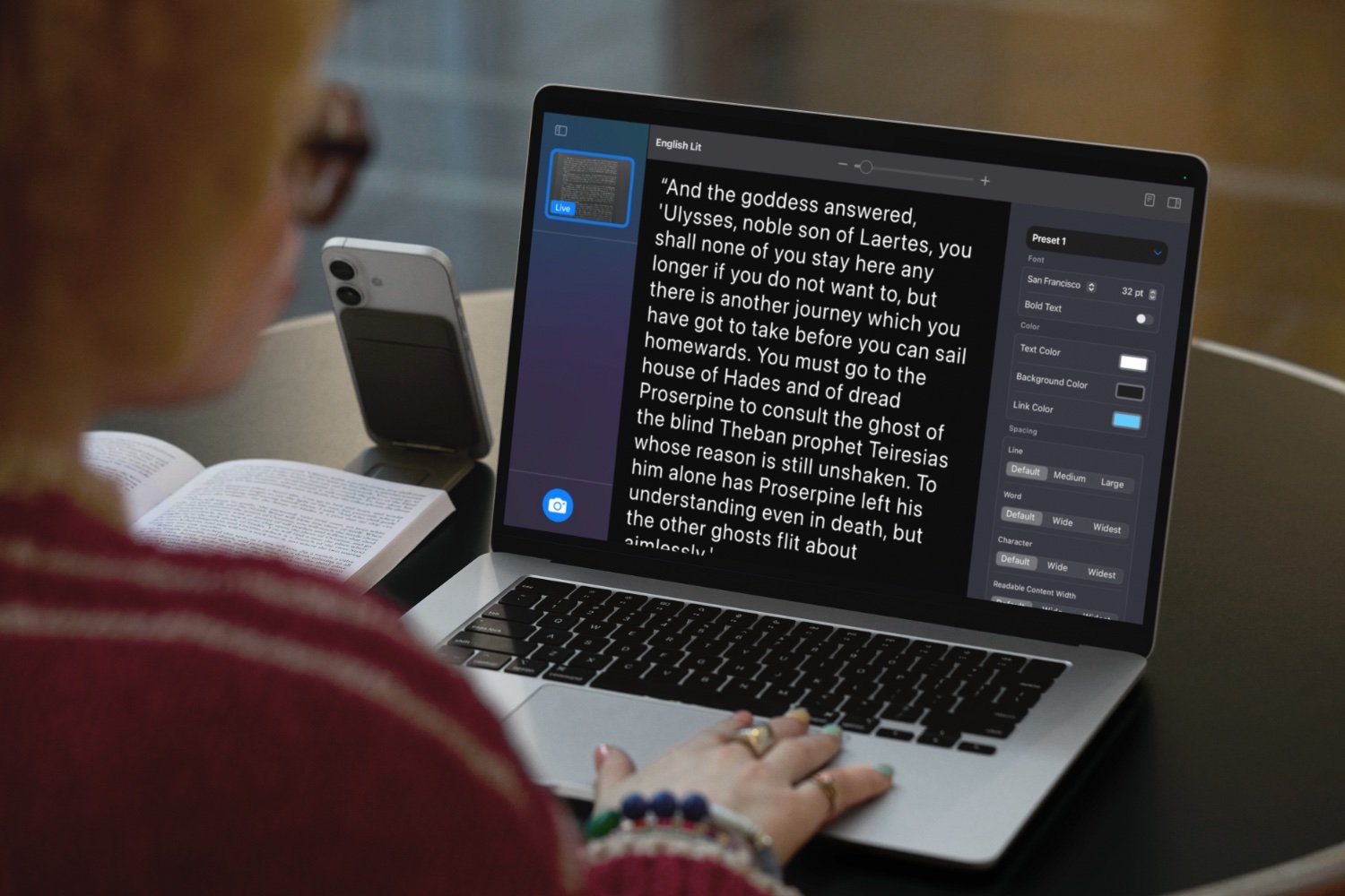 Loupe Mac Accessiblité Apple