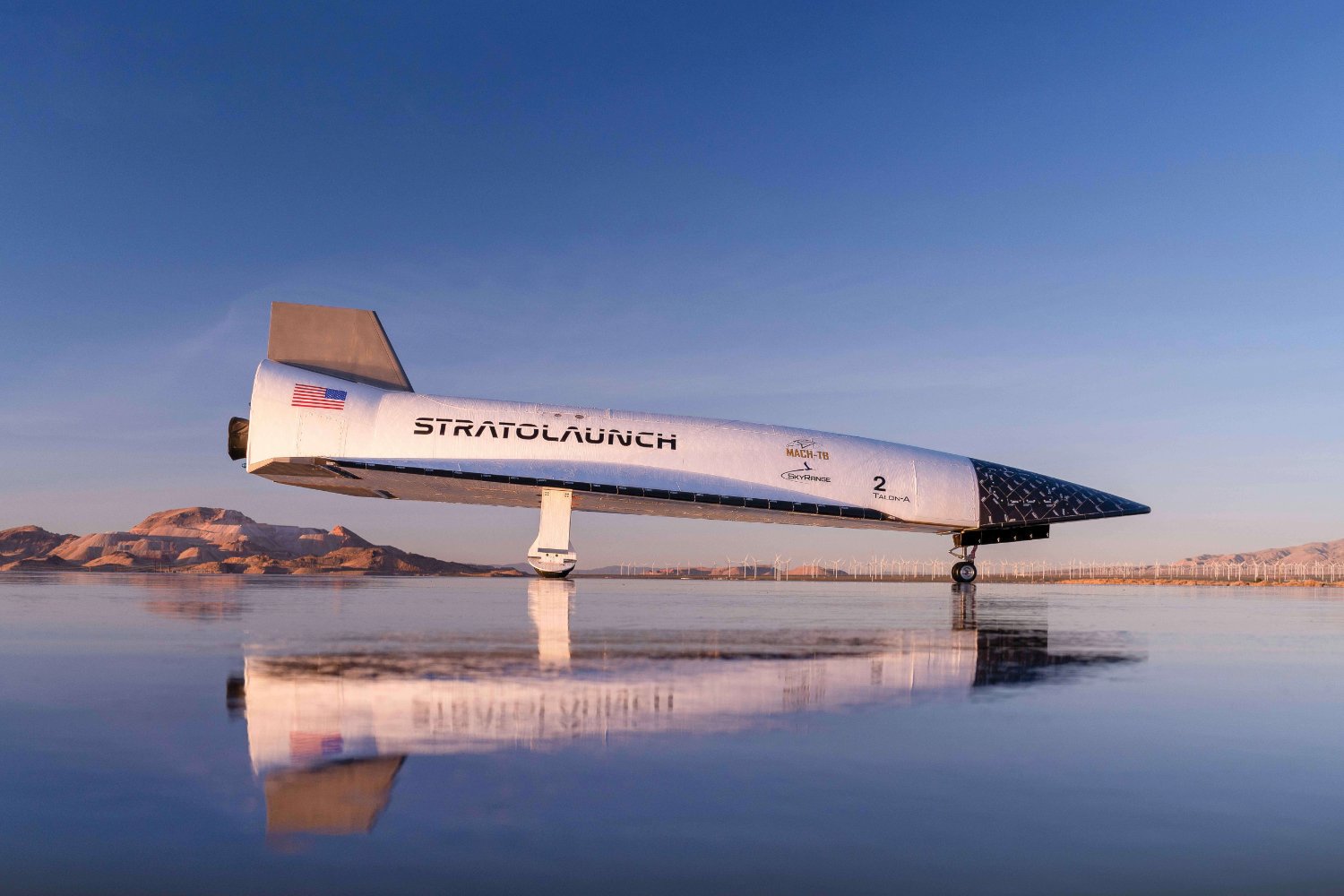 Stratolaunch Hypersonique Fusee Test