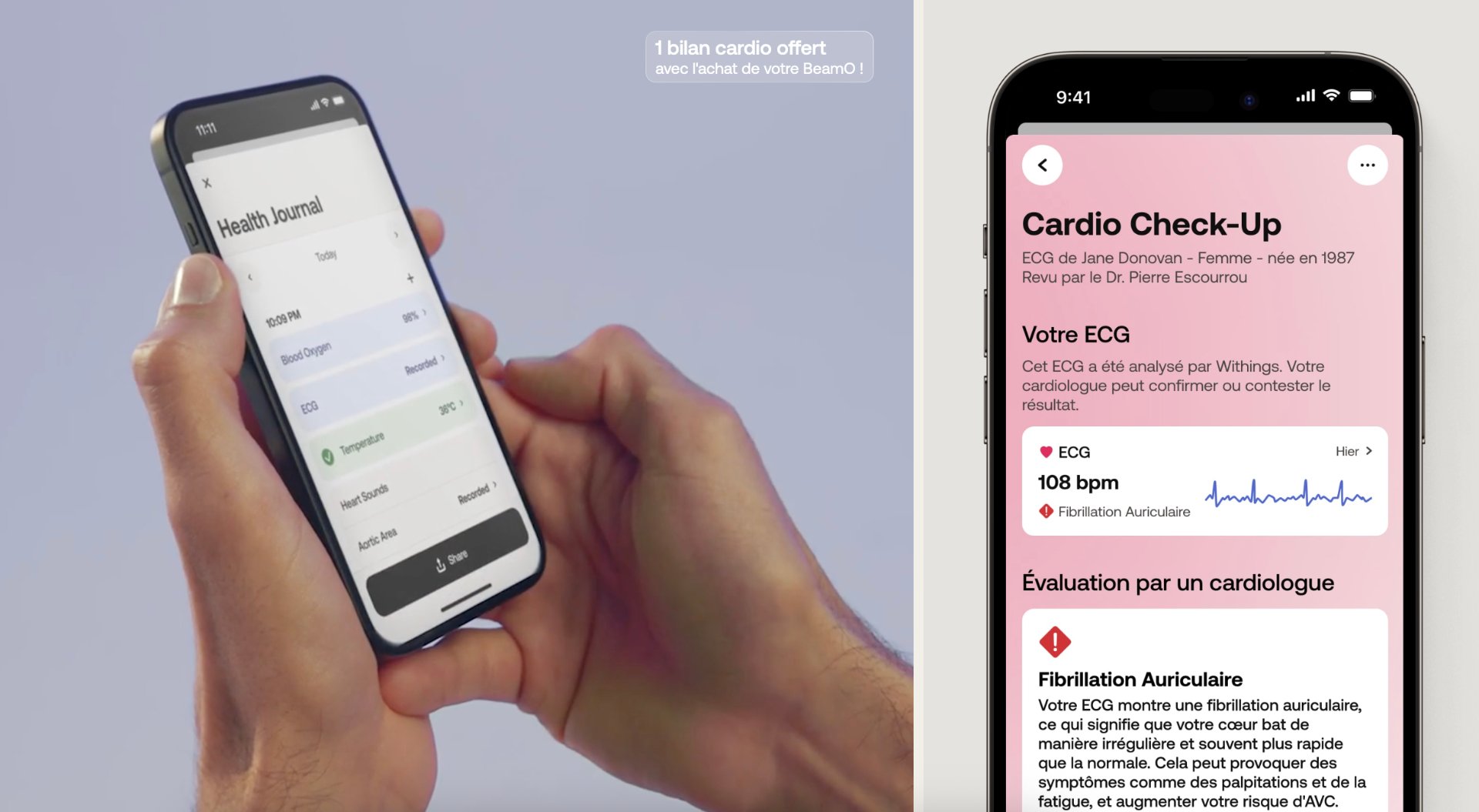 Withings BeamO Cardio Check Up