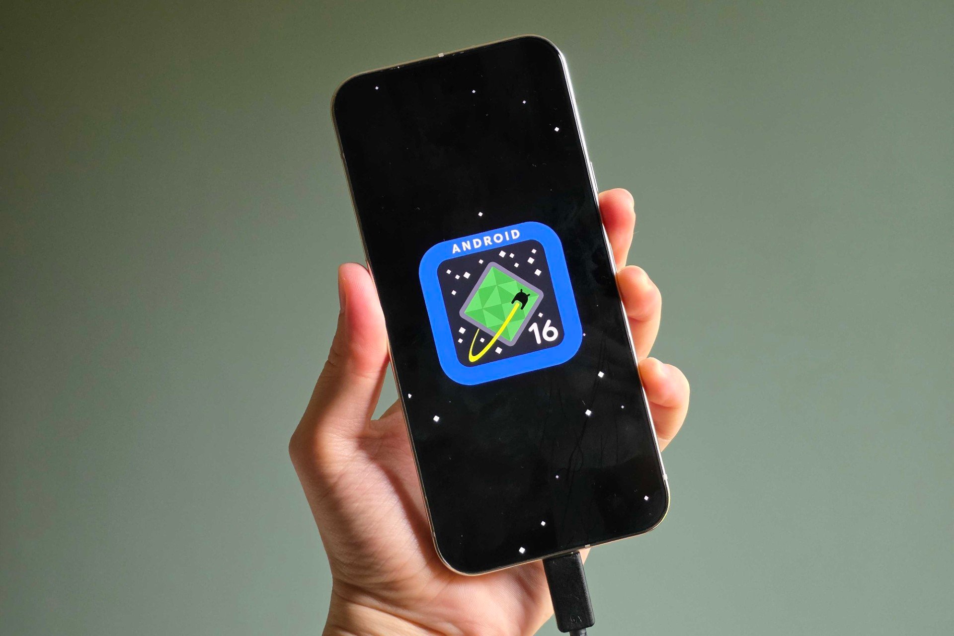 Android 16 Logo