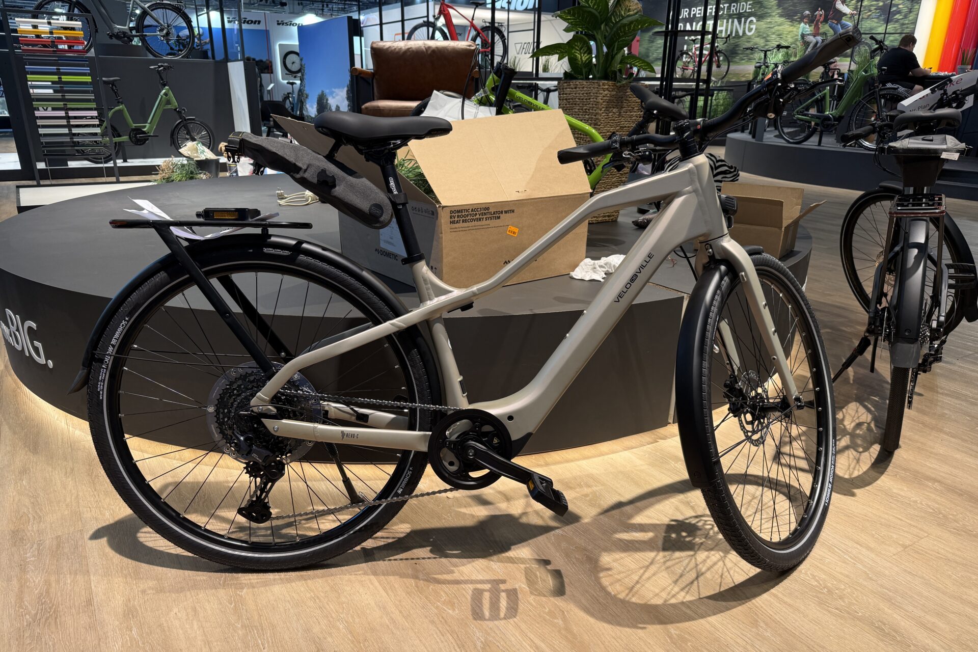 Le Revo-C de Vélo de Ville avec son moteur DJI