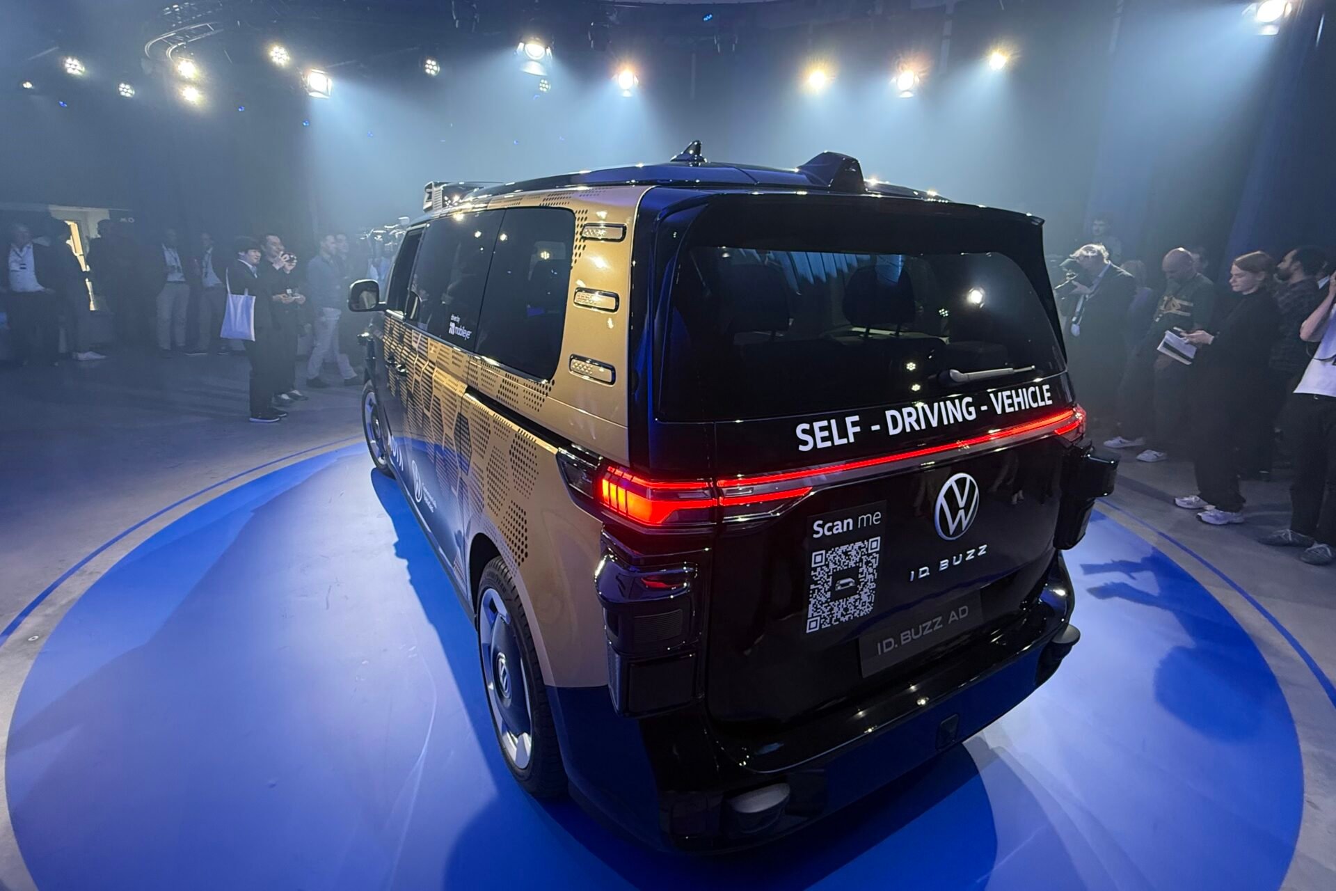 ID.Buzz AD voiture autonome MOIA