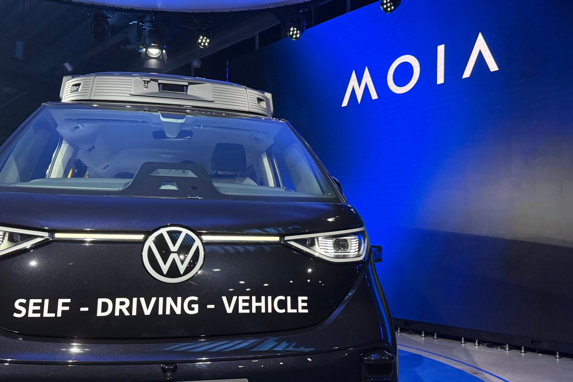 ID.Buzz AD voiture autonome MOIA