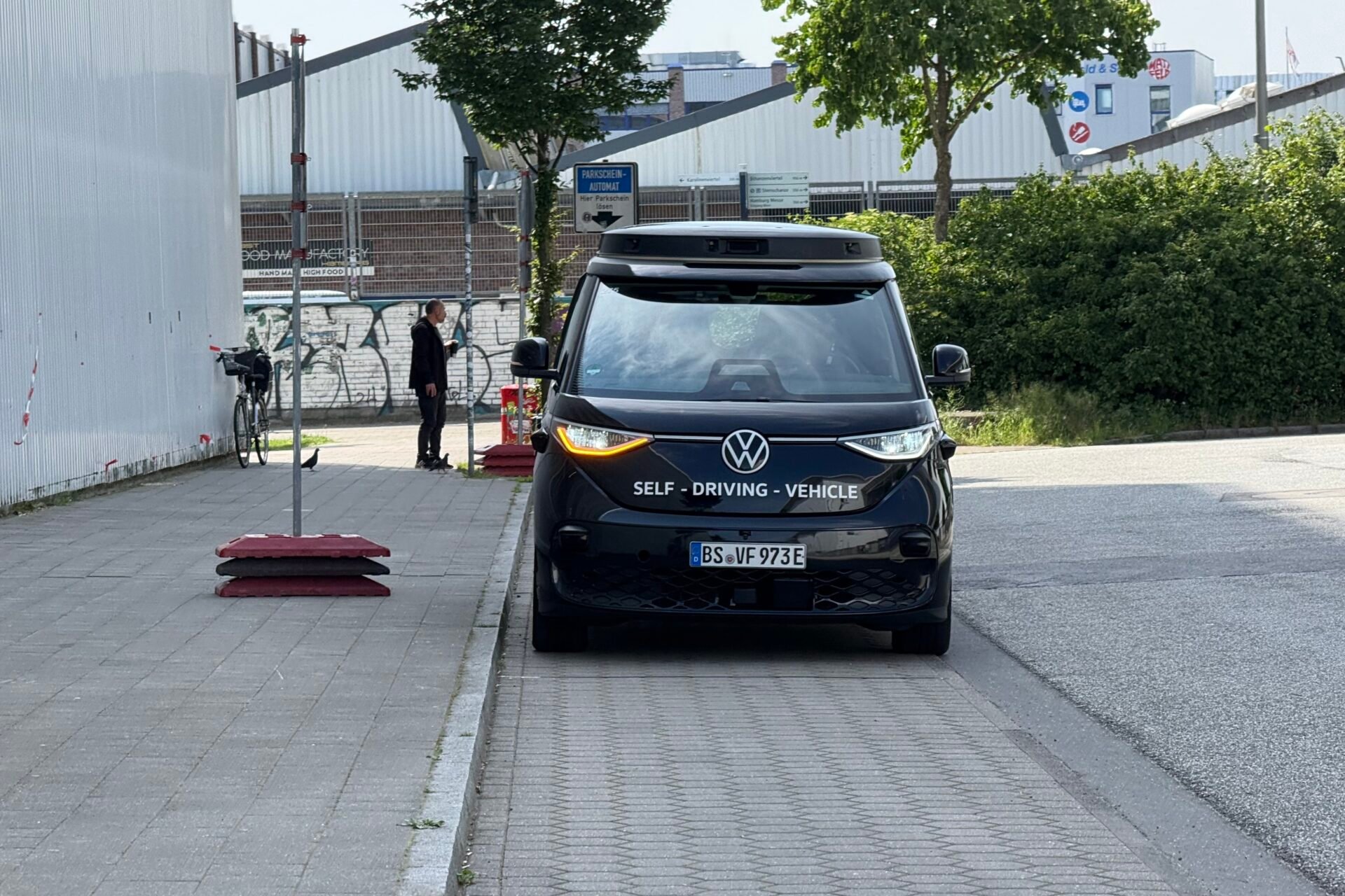 ID.Buzz AD voiture autonome MOIA