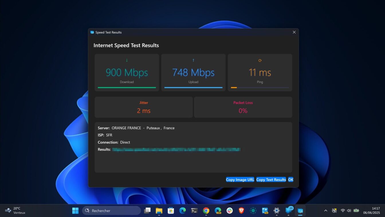 Powertoys Run Speedtest 1