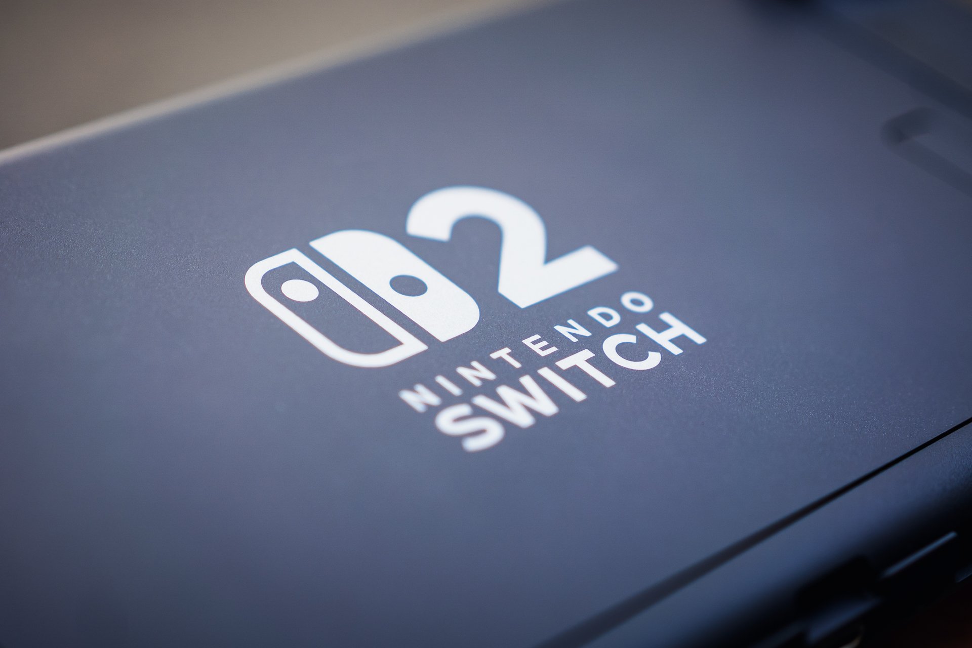 Test Nintendo Switch 2 Logo Gros Plan