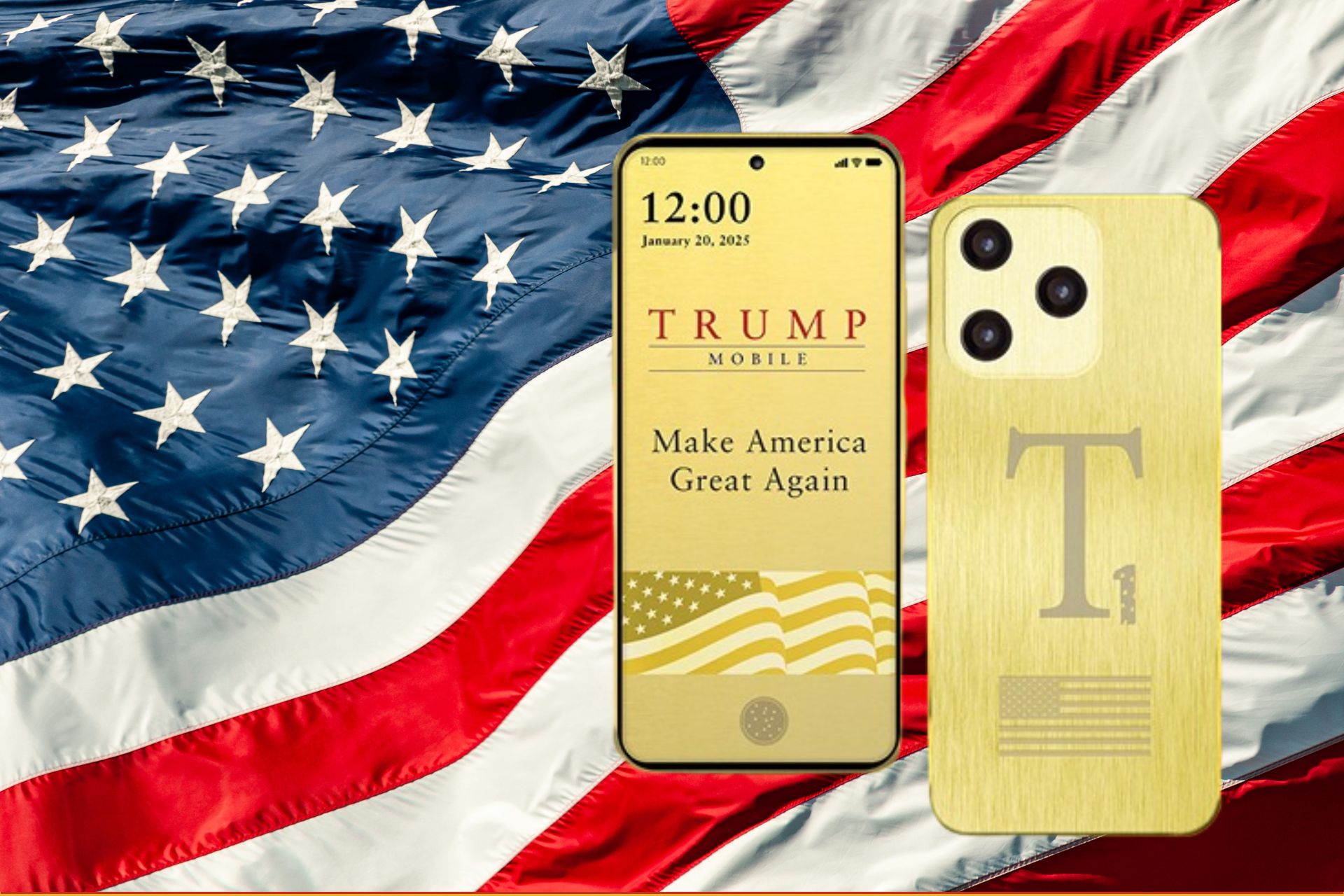 Trump Mobile Drapeau Usa