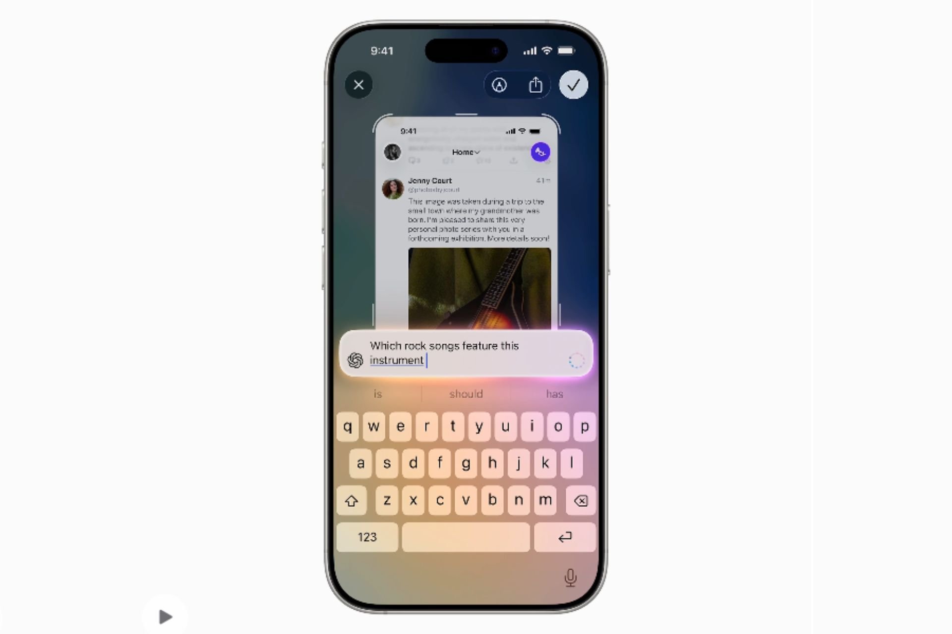 Apple Intelligence Visual