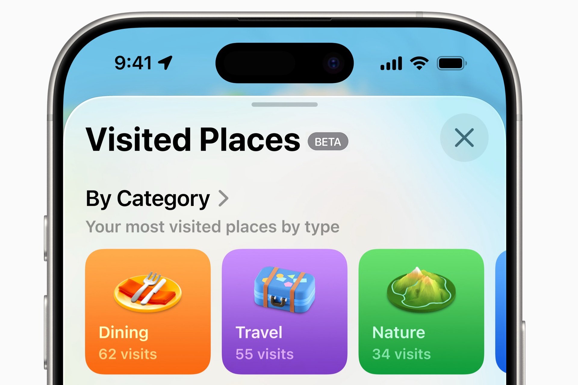iOS 26 Plans Lieux Visités 2