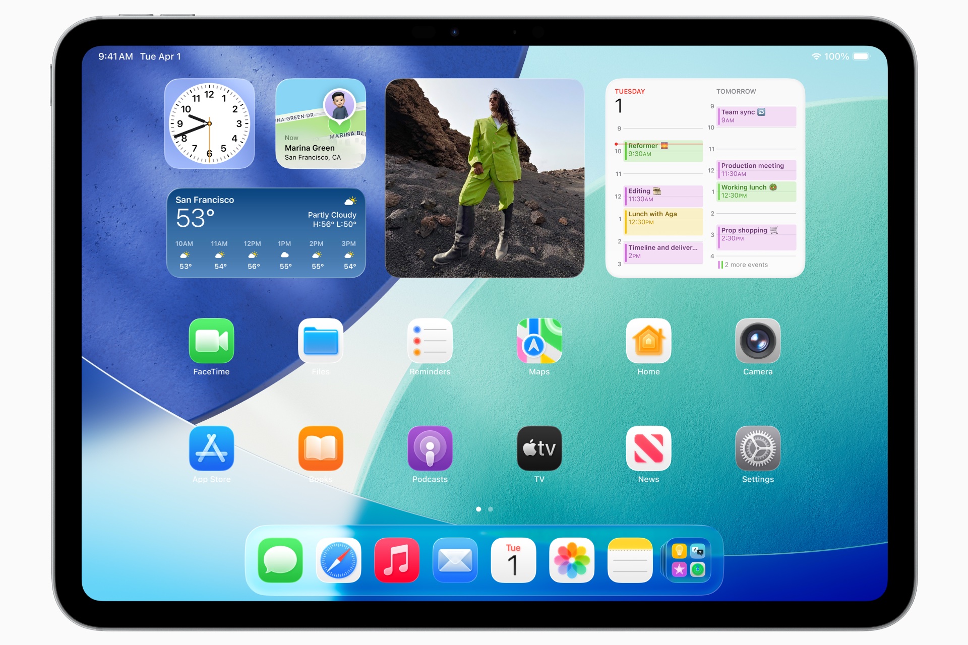 Ipados 26 écran Accueil