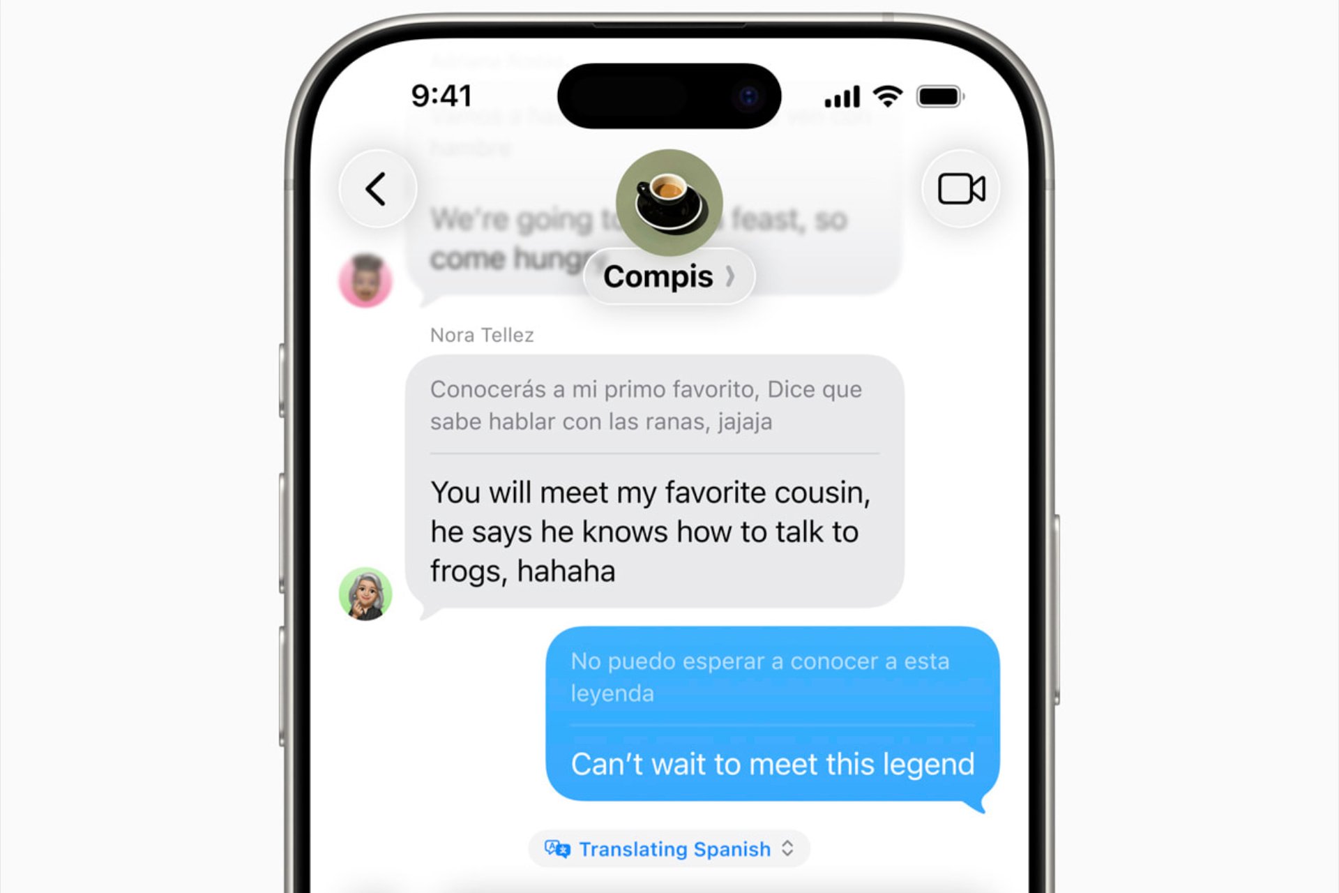 Live Translation Apple