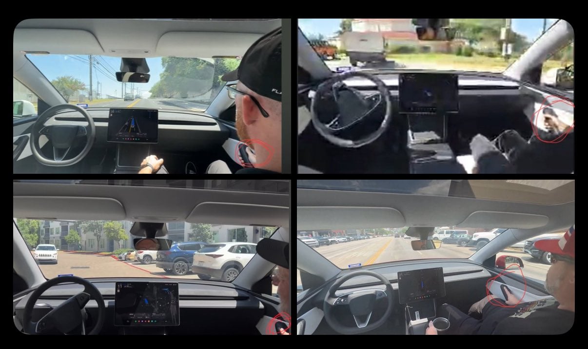Tesla Robotaxi Employe Securite