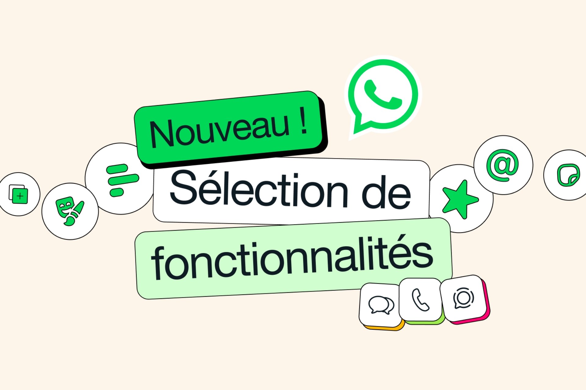 Whatsapp Nouvelles Fonctionnalitees