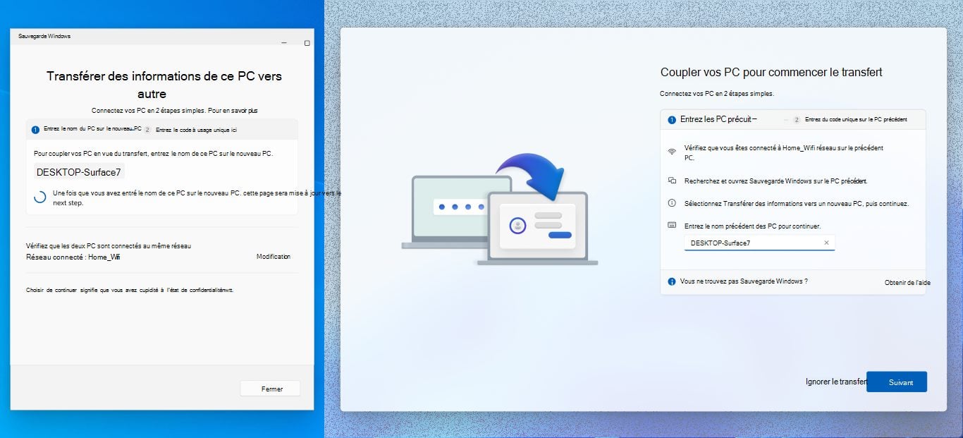 Migration Fichiers Vieux Pc Windows 10 Vers Nouveau Pc Windows 11 1