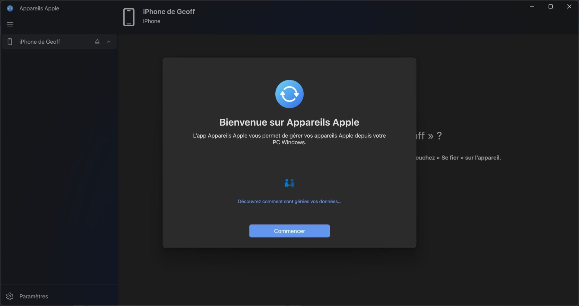 Sauvegarder iPhone Sur Pc Windows 2