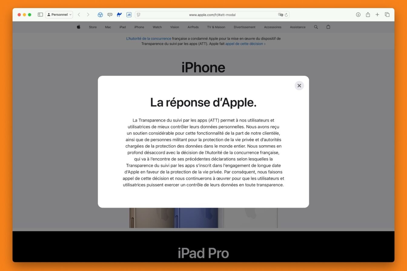 Att France Apple