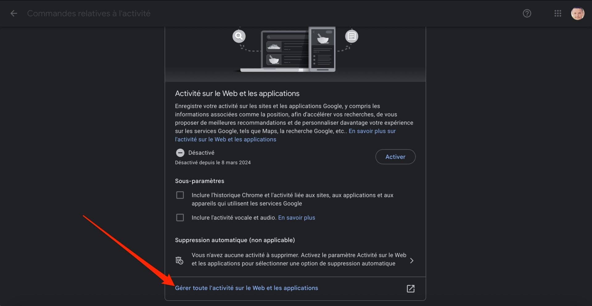 Empêcher Google D’enregistrer Toutes Vos Activités En Ligne 3